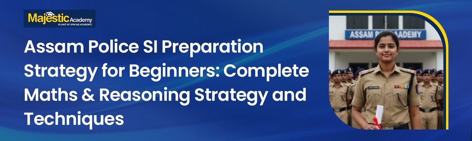 Assam Police SI Preparation Strategy 2026 for Beginners (Maths & Reasoning)