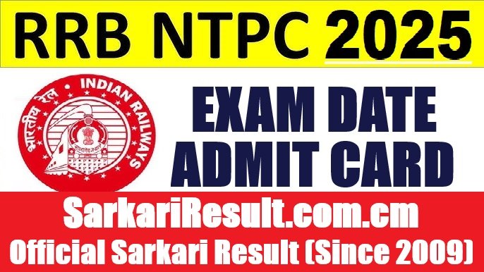 RRB NTPC 10+2 Exam Date 2026 Released – Check CBT-I Schedule & Details